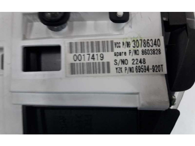 Панель приборов 30710071, 36002711   Volvo C70       