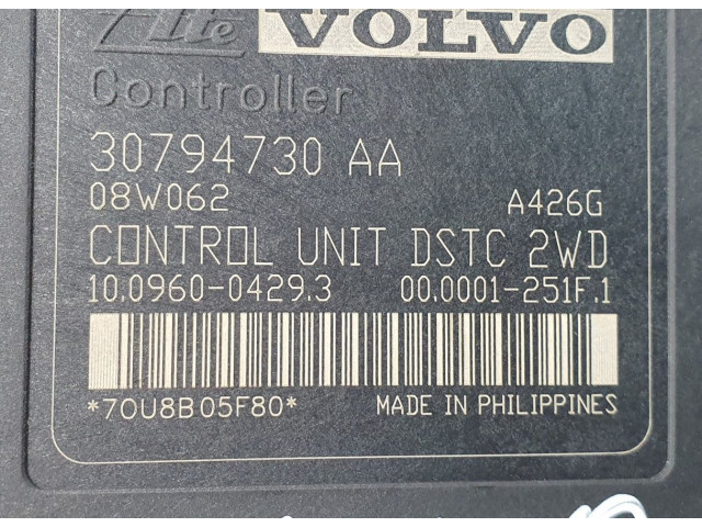 Блок АБС 30794730   Volvo  V50  2008 - 2012 года