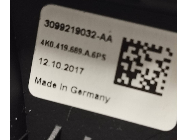 Volant Audi A6 S6 C8 4K 2020 4K0419689A, 4K0419091G