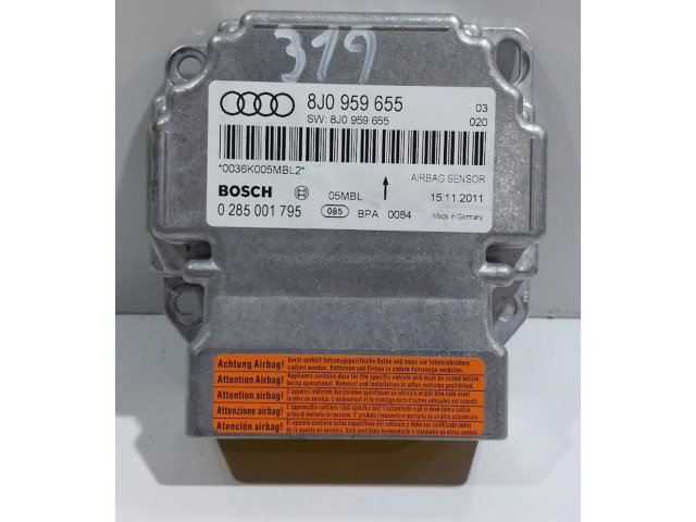 Блок подушек безопасности 8J0959655, 8J0959655   Audi TT TTS Mk2
