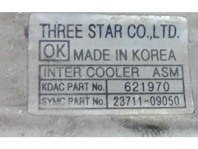 Интеркулер  2371109050, 615X195X30   SsangYong Kyron 