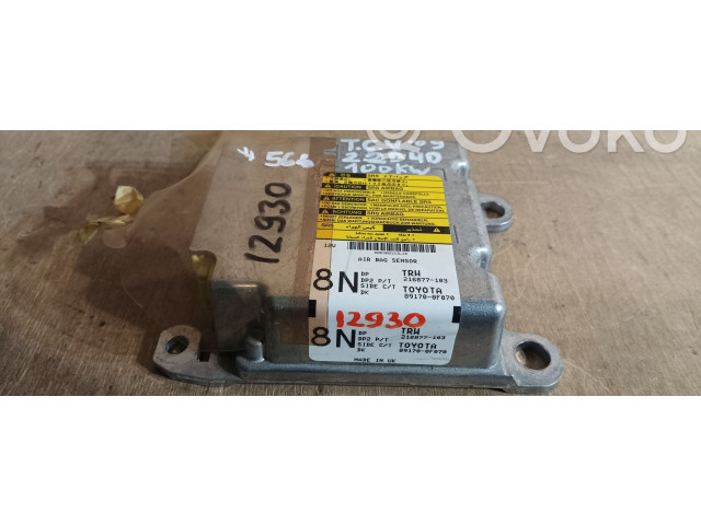 Блок подушек безопасности 216877103, 891700F070 Toyota Corolla Verso AR10
