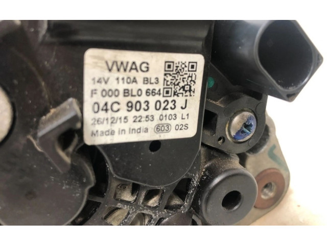 Генератор 04C903023J, 04C903023J   Skoda Citigo      