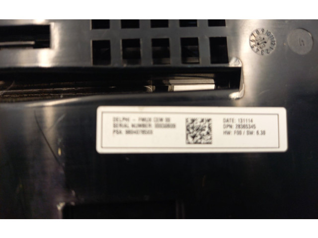 Блок управления климат-контролем 00006452V9   Citroen DS4