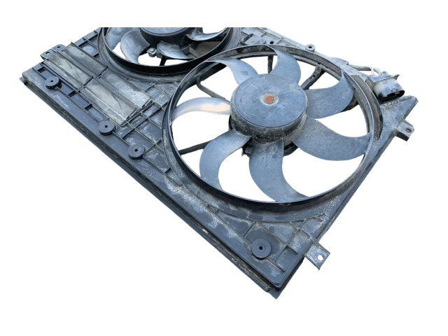 Вентилятор радиатора     1k0121205AJ, 1k0959455fe    Skoda Yeti (5L) 