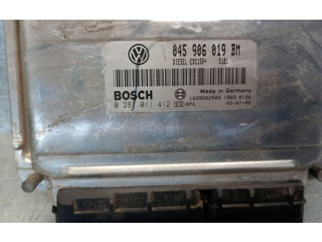 Блок управления двигателя 045906019BM, 045906019BM Skoda Fabia Mk1 (6Y)