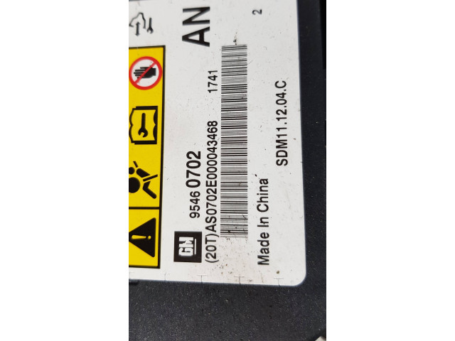 Блок подушек безопасности 95460702, SDM111204C Chevrolet Captiva