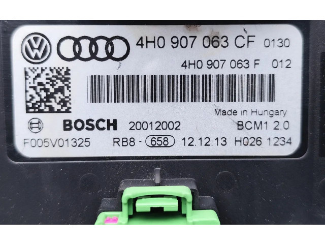 Блок комфорта 4H0907063CF, 4H0907063F   Audi A6 C7   