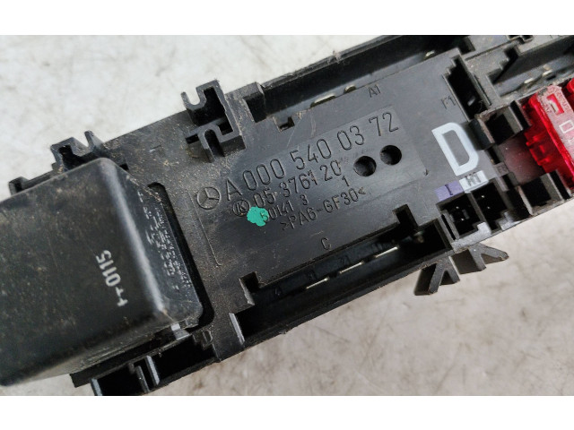 Pojistková skříňka A0005400372 Mercedes-Benz E W210 2000