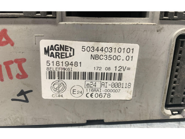 Блок комфорта 51819481, 51819481   Fiat Idea   