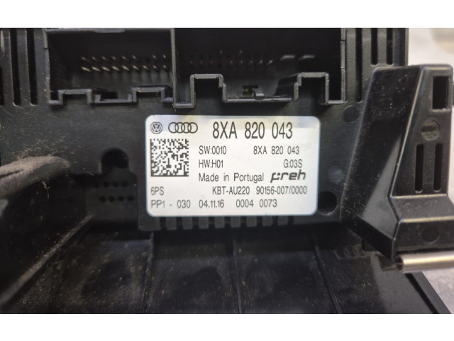 Блок управления климат-контролем 8XA8200436PS Audi A1