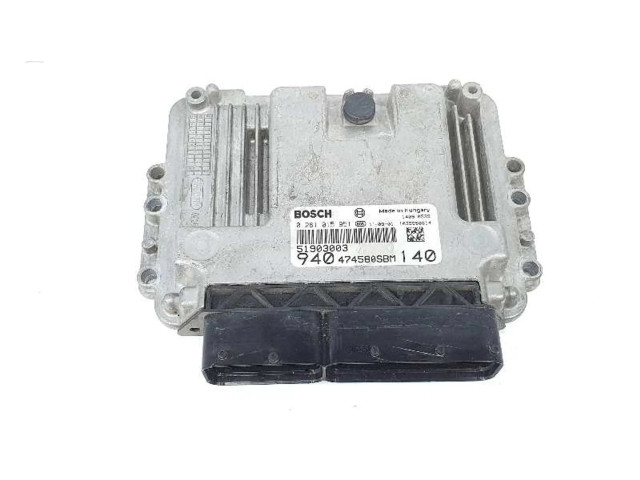 Блок управления двигателя 51903003, 0281015951 Alfa Romeo Giulietta