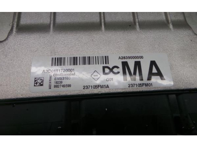 Řídící jednotka 237105FM5A, 237105FM01 Nissan Micra K14 2019