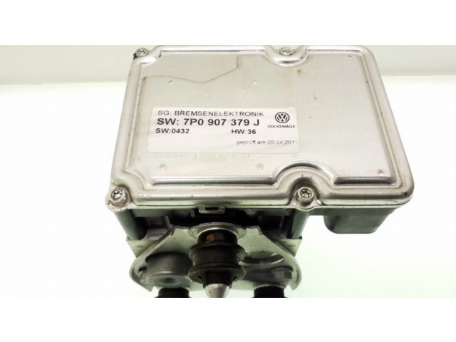 Блок АБС 7P0907379J, 7P0614517 Volkswagen Touareg II 2010-2018 года