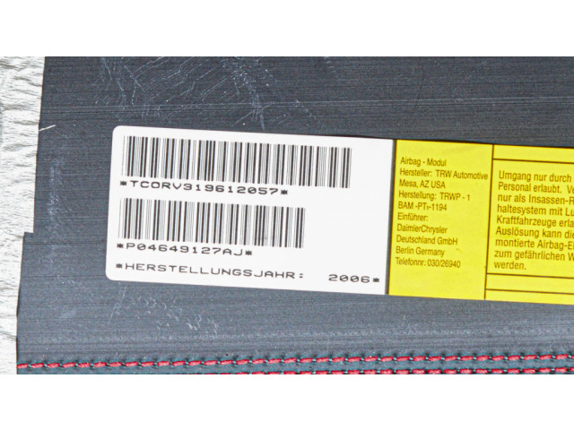 Боковая подушка безопасности P04649127AJ, 30339481A   Chrysler 300 - 300C