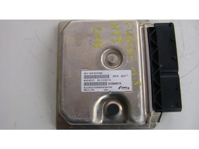 Блок управления двигателя 51896810, MJD8F2F1   Peugeot Bipper