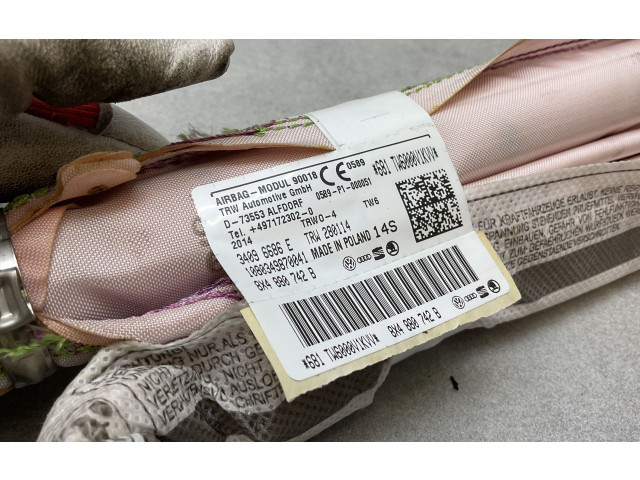 Боковая подушка безопасности 8X4880742B Audi A1