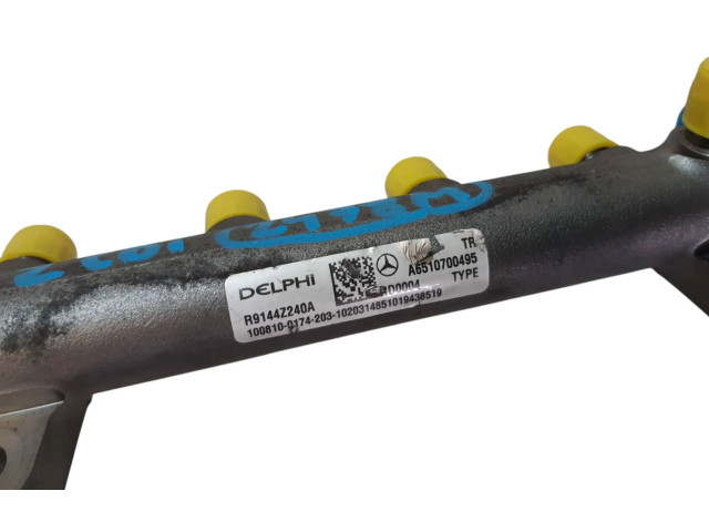 Vstřikovací lišta A6510700495, R9144Z240A Mercedes-Benz C W204 651913