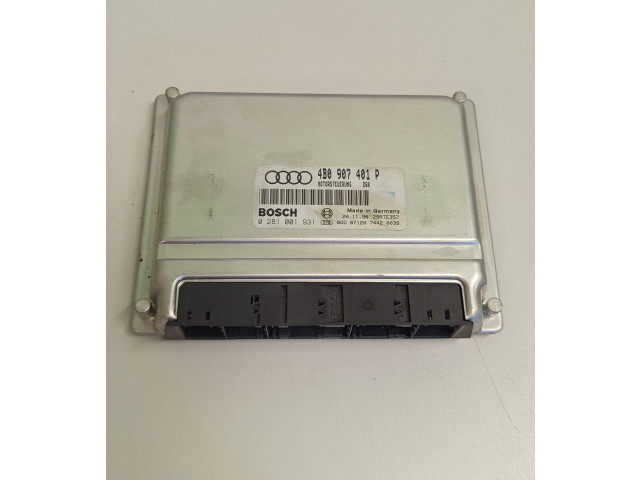 Блок управления двигателя 4B0907401P, 0281001931   Audi A6 S6 C5 4B