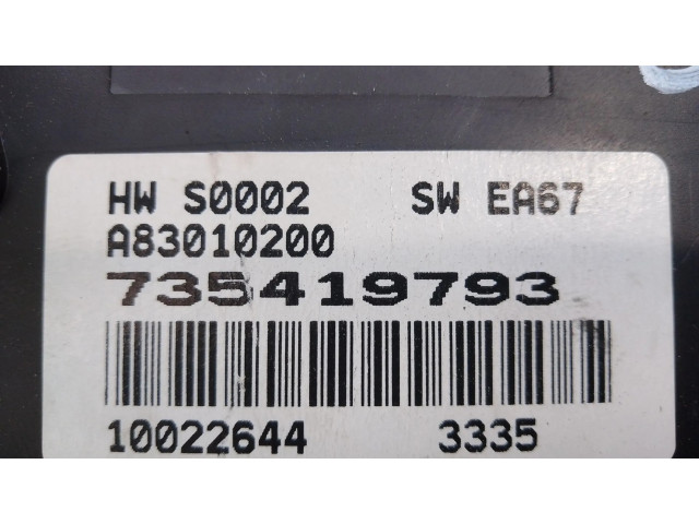 Блок управления климат-контролем 735419793, 100226443335   Fiat Punto Evo