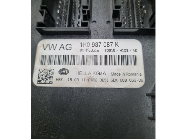 Блок комфорта 1K0937087K, 1K0937087K   Skoda Octavia Mk2 (1Z)   