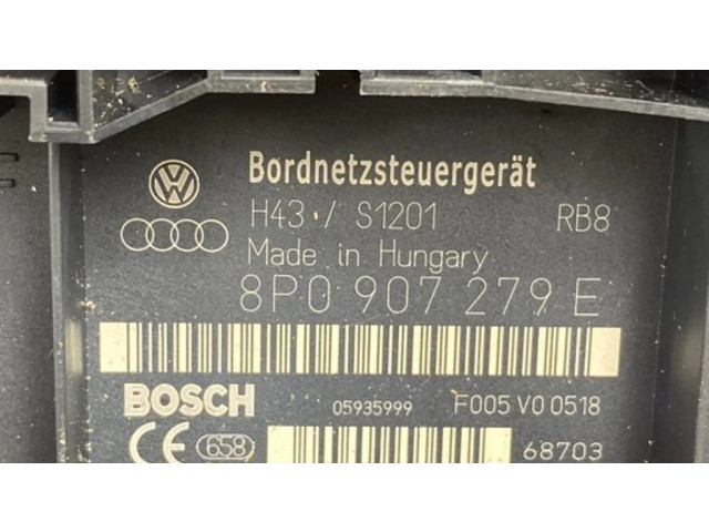 Блок комфорта 8P0907279E, F005V00518 Audi A3 S3 A3 Sportback 8P