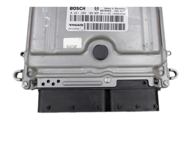 Блок управления двигателя 31286086, 0261209108 Volvo S80