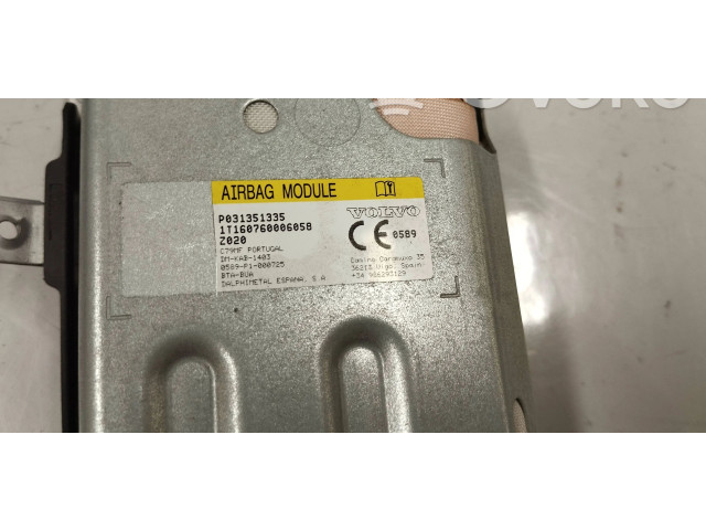 Подушка безопасности для колен P031351335, 031351335   Volvo XC90