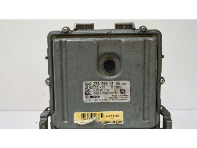 Řídící jednotka A2709002100 Mercedes-Benz CLA C117 X117 W117 2015