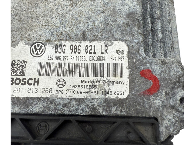 Řídící jednotka 03G906021LR, 03G906021AN   Volkswagen Caddy 2008