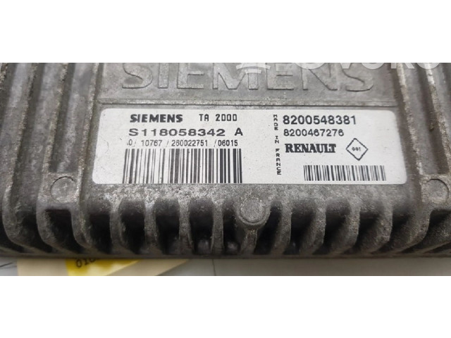 Блок управления коробки передач 8200582809, 8200548381 Renault Clio III