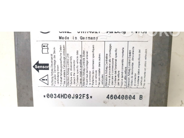 Блок подушек безопасности 1C0909605 Ford Galaxy