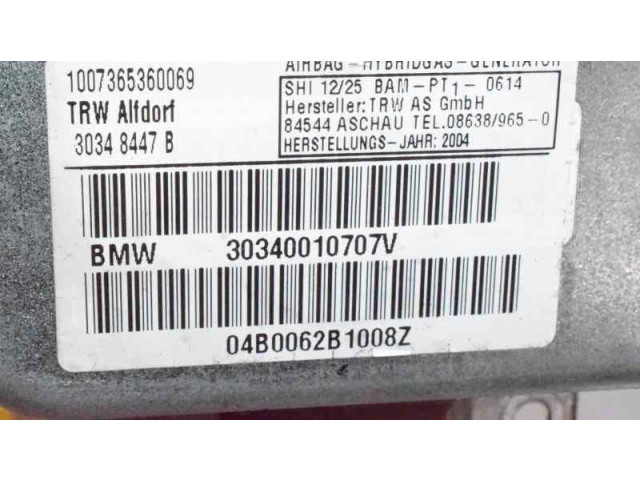 Подушка безопасности двери 72123427989, 30340010707V BMW X3 E83
