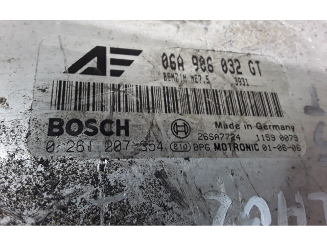 Řídící jednotka 0261207354, 06A906032GT Seat Alhambra (Mk1) 2002
