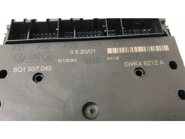 Блок управления 6Q1937049, 5WK48212A Skoda Fabia Mk1 (6Y)