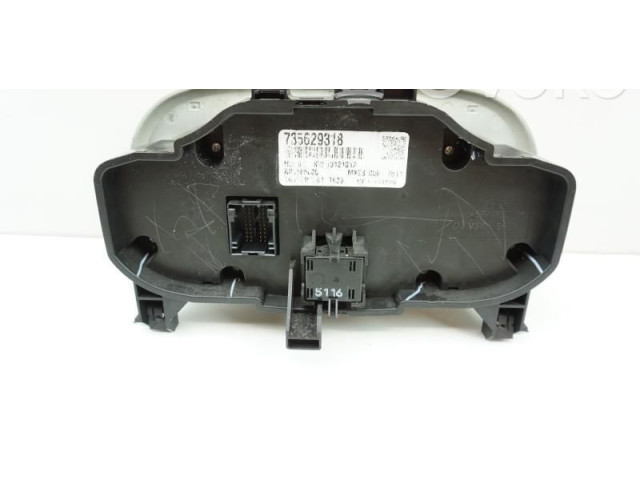 Блок управления климат-контролем 735629323 Fiat 500