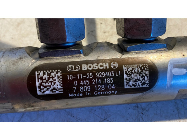 Vstřikovací lišta 7809128, 0445214183 BMW 5 F10 F11 pro naftový motor 2.0 N47D20C