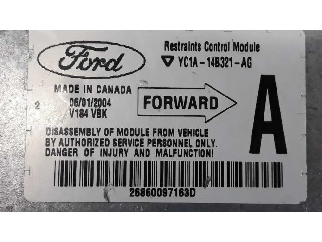 Блок подушек безопасности YC1A-14B321-AG, YC1A14B321AG Ford Transit