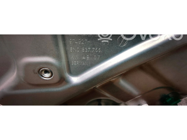 Zpětné zrcátko Volkswagen Tiguan 2010 5N0837755, 5N1837729A