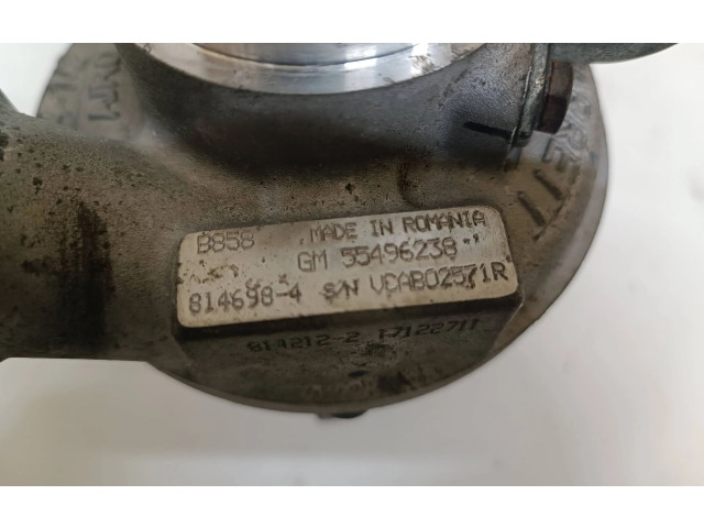Turbodmychadlo Турбина 55496238, 8146984 Opel Astra K