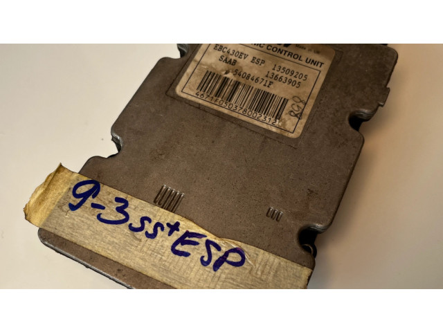 Блок АБС 13663905, 13509205 Saab 9-3 Ver2 2003-2007 года