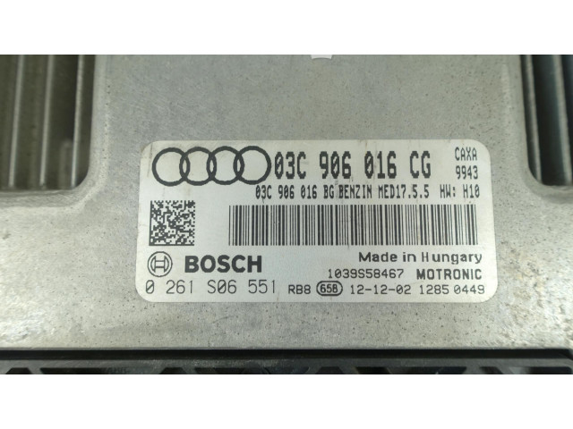 Блок управления двигателем Блок управления 03C906016CG Audi A1