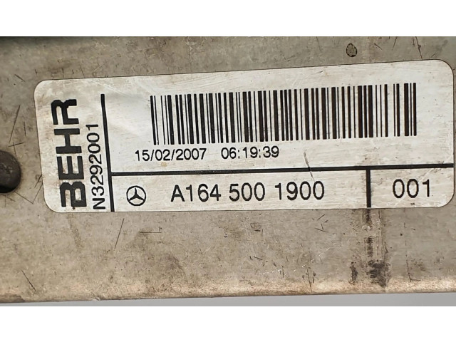 Интеркулер A1645001900 Mercedes-Benz ML W164