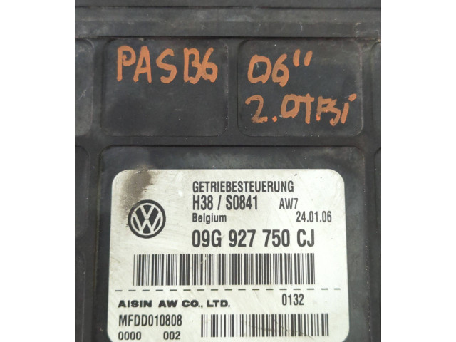 Блок управления коробкой передач 09G927750CJ, H38S0841   Volkswagen PASSAT B6