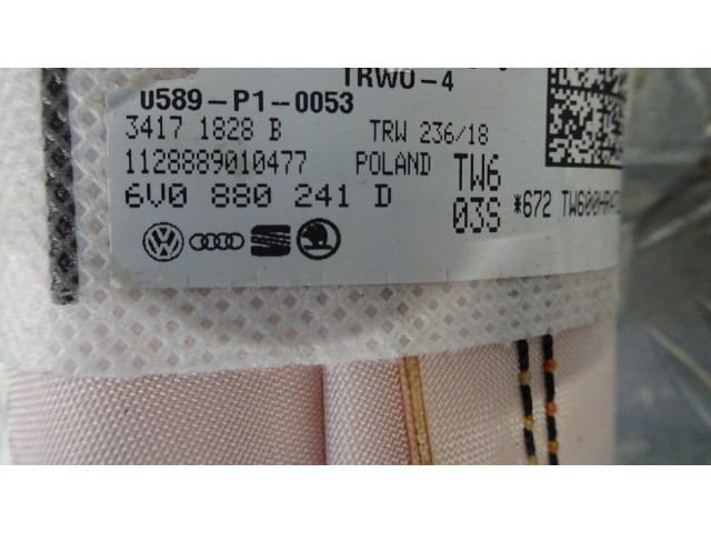 Подушка безопасности в сиденье 6V0880241D Skoda Fabia Mk3 (NJ)