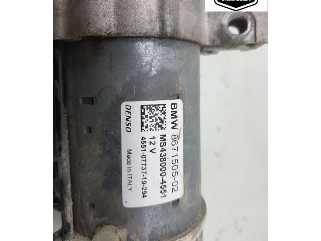 Стартер     867150502, 8671505    BMW X3M F97 