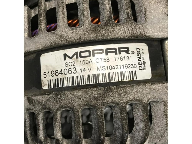 Генератор Jeep Renegade