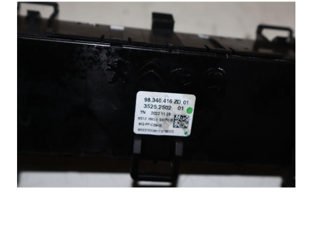 Блок управления климат-контролем 98340416ZD   Peugeot Partner III