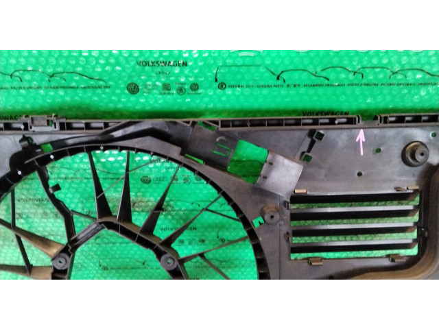 Диффузор 7L0121203G, 0130706809 Audi Q7 4L