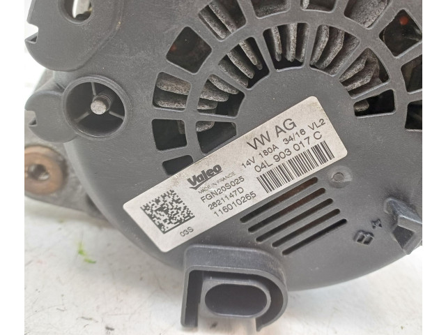 Генератор 04L903017C   Audi A6 S6 C7 4G      